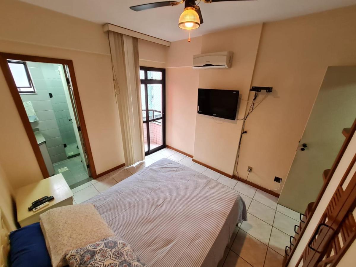 Apt Encantador Centro Guarapari, Completo, 50 M Da Praia Exterior photo